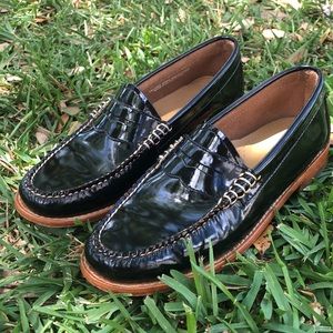Black Patent Leather Whitney Weejun Loafers